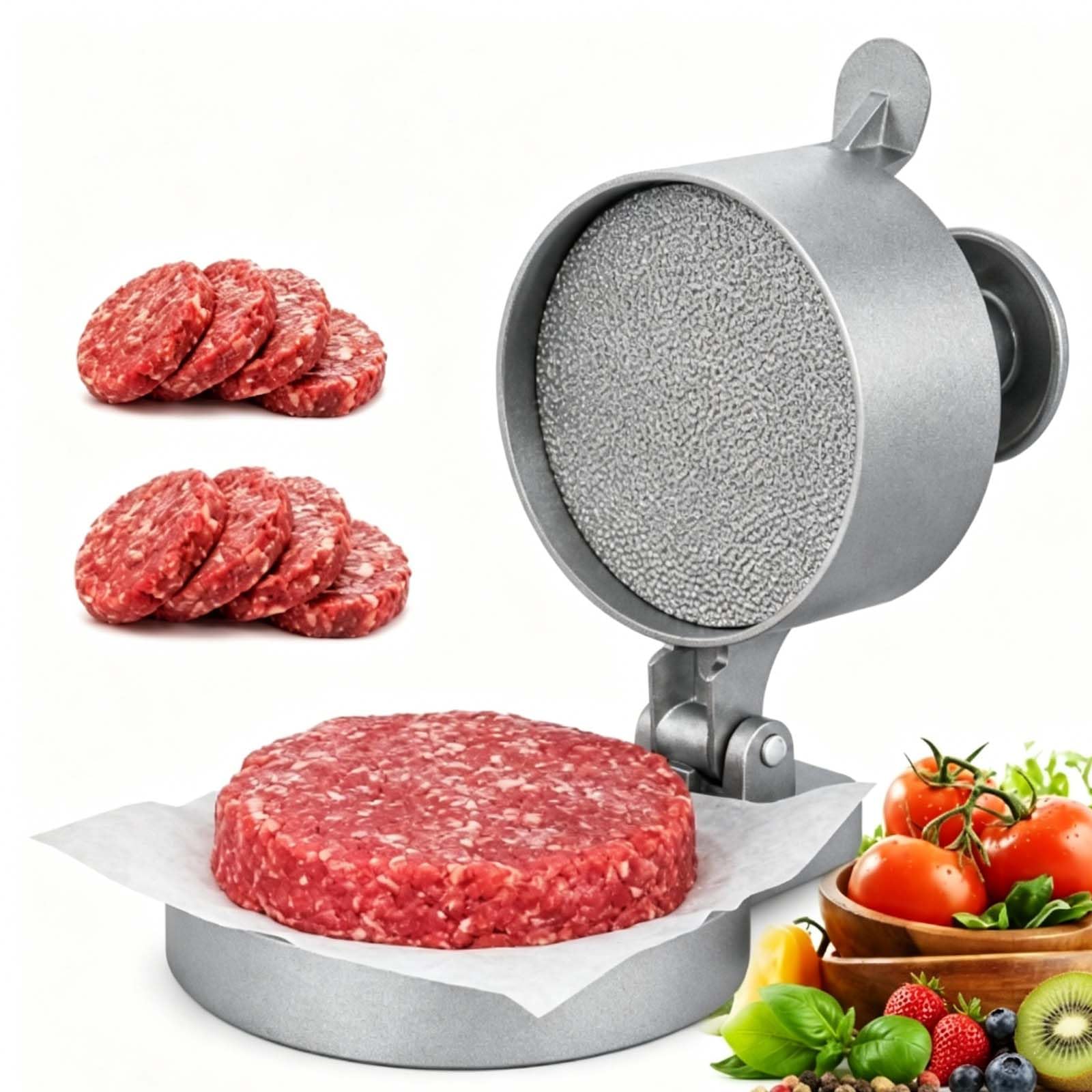 Prasa do burgerów, Profesjonalny Hamburger Gotowanie Grill Stek Mielona Wołowina Mięso Restauracja Akcesoria piknikowe