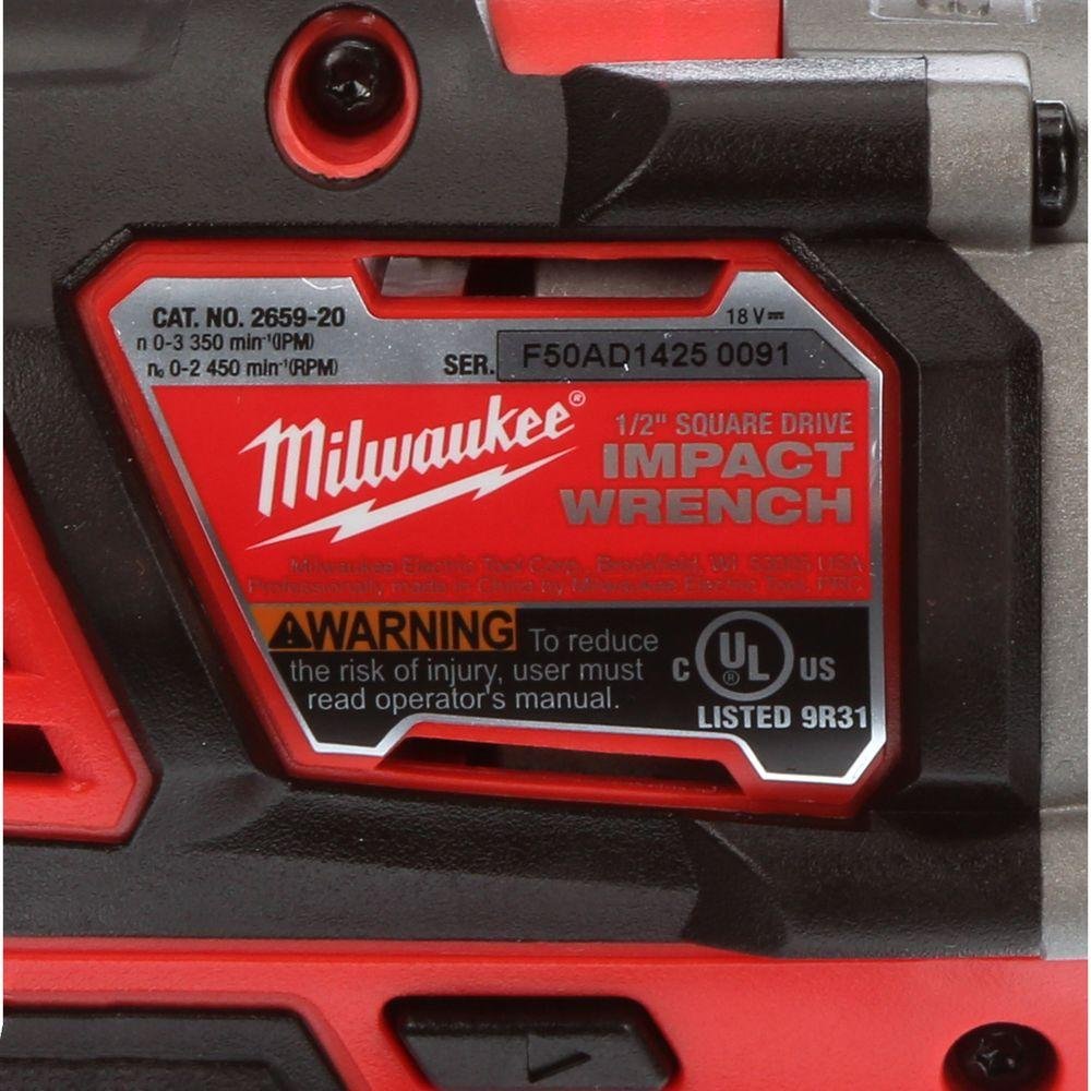 Milwaukee 2659-20 M18 1/2