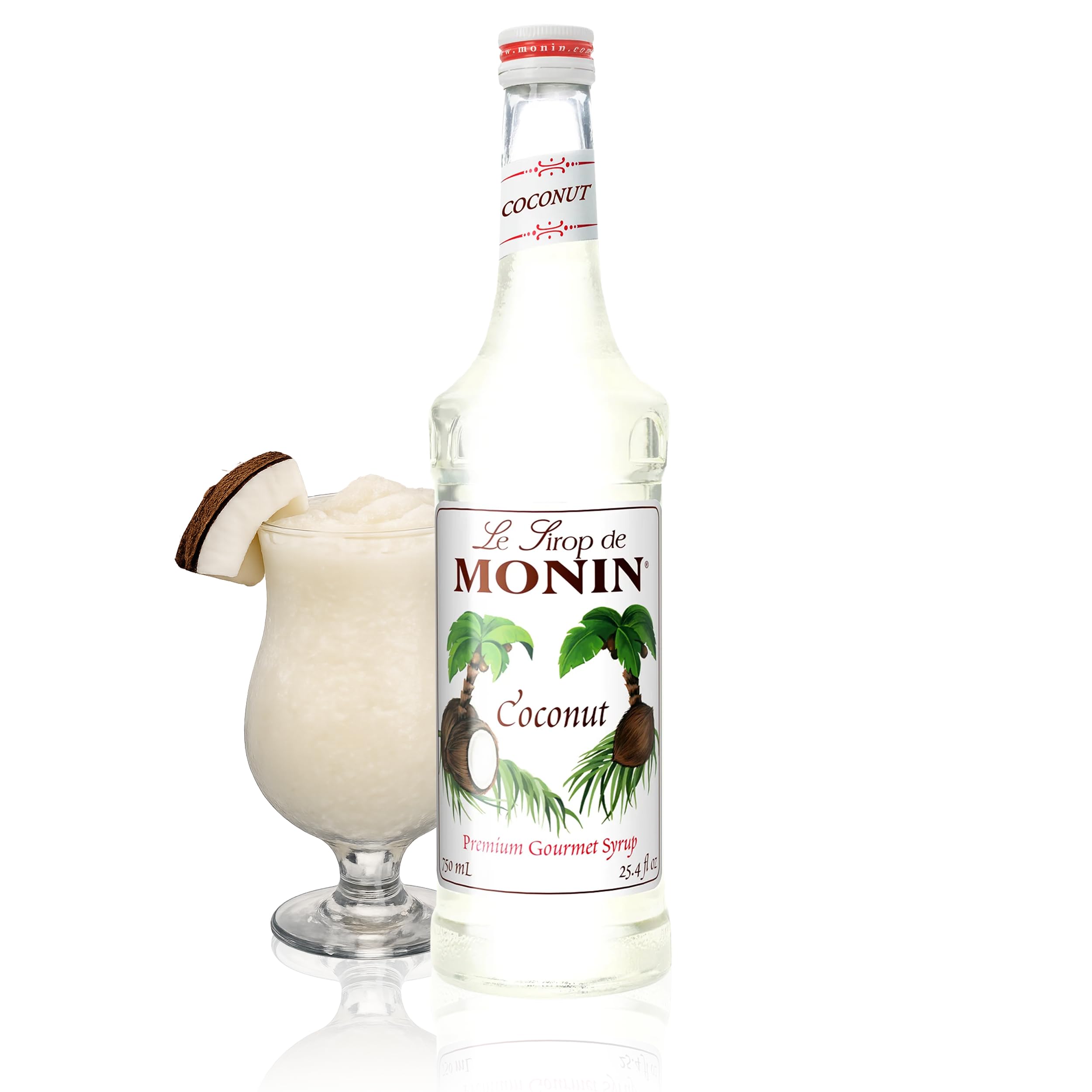 Amazon.com: Monin - Coconut Syrup, Creamy Tropical Flavored Syrup