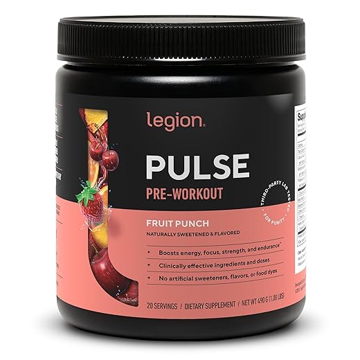 05. Legion Pulse Pre Workout Supplements