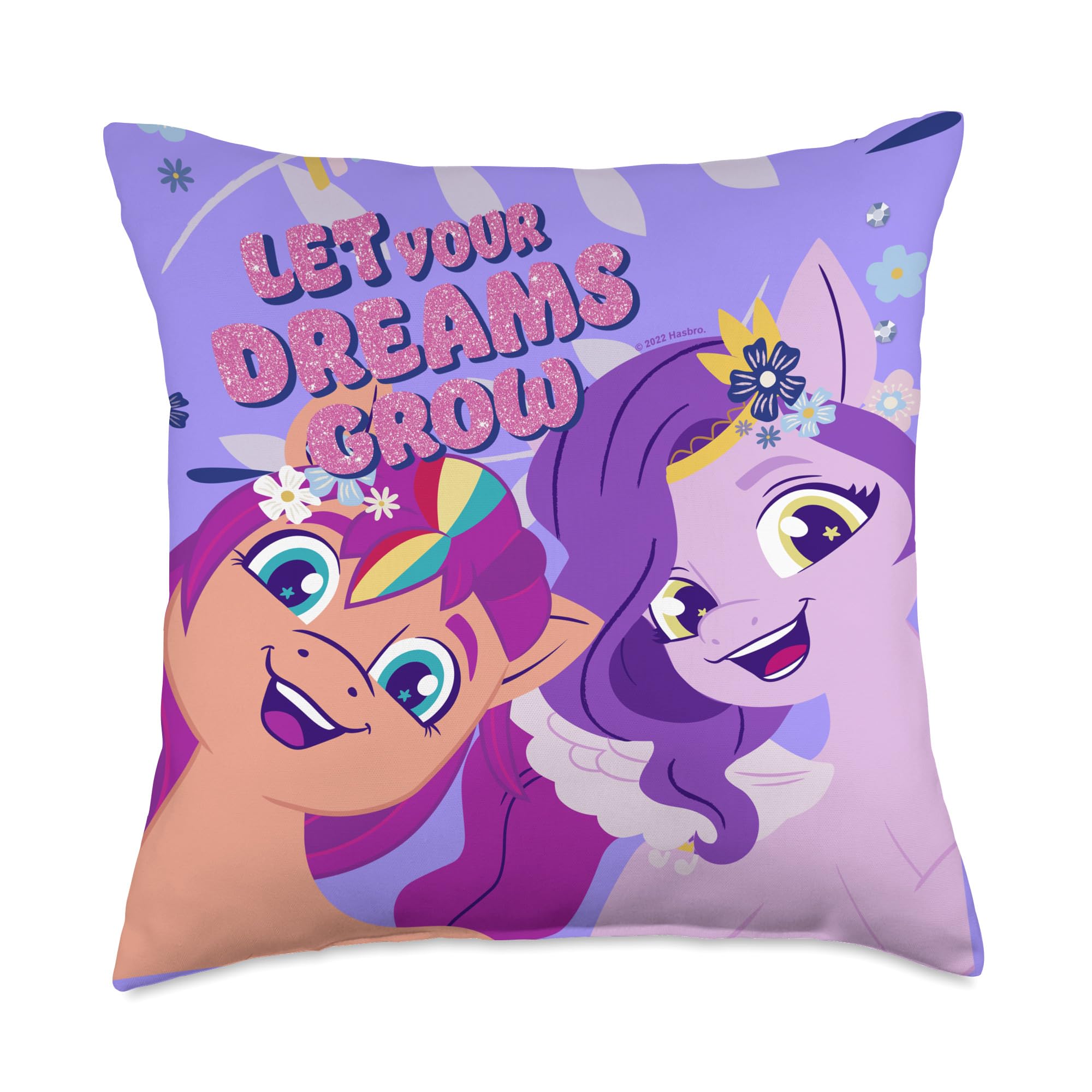 Coussin My Little Pony Sunny & Pipp pour égayer un lit d'enfant trop sobre