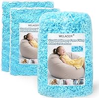 Vista 18 de Relleno de espuma viscoelástica triturada de 10 libras para relleno de puf, cojín de silla de almohada, cama de perro, repuesto para manualidades