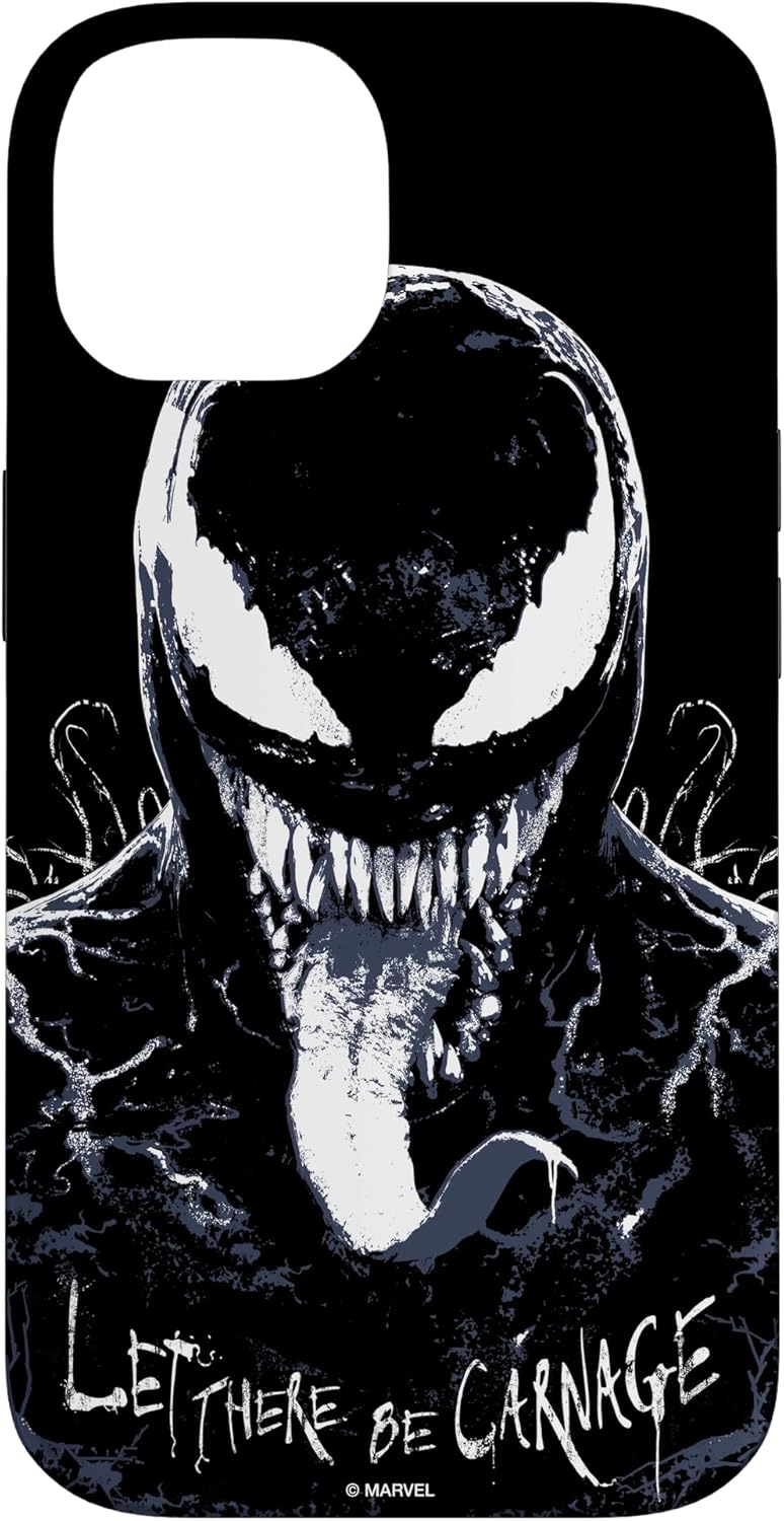 Marvel Venom: Let There Be Carnage Eddie Brock Black Case for iPhone 11