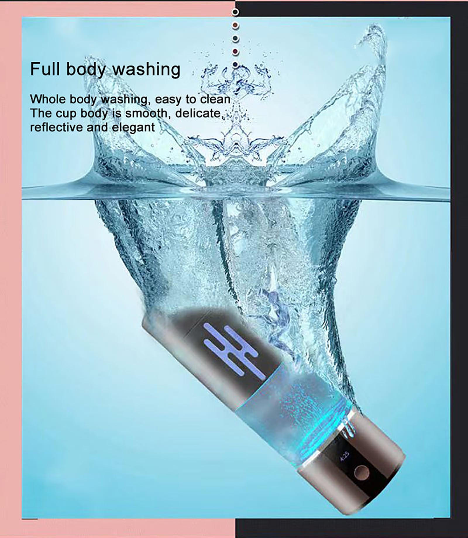 Generador de Agua de hidrógeno en Botella con tecnología SPE/PEM, Produce Agua de hidrógeno de Alta concentración en 5 Minutos, para el hogar, la Oficina, Viajes, Fitness y Bebidas