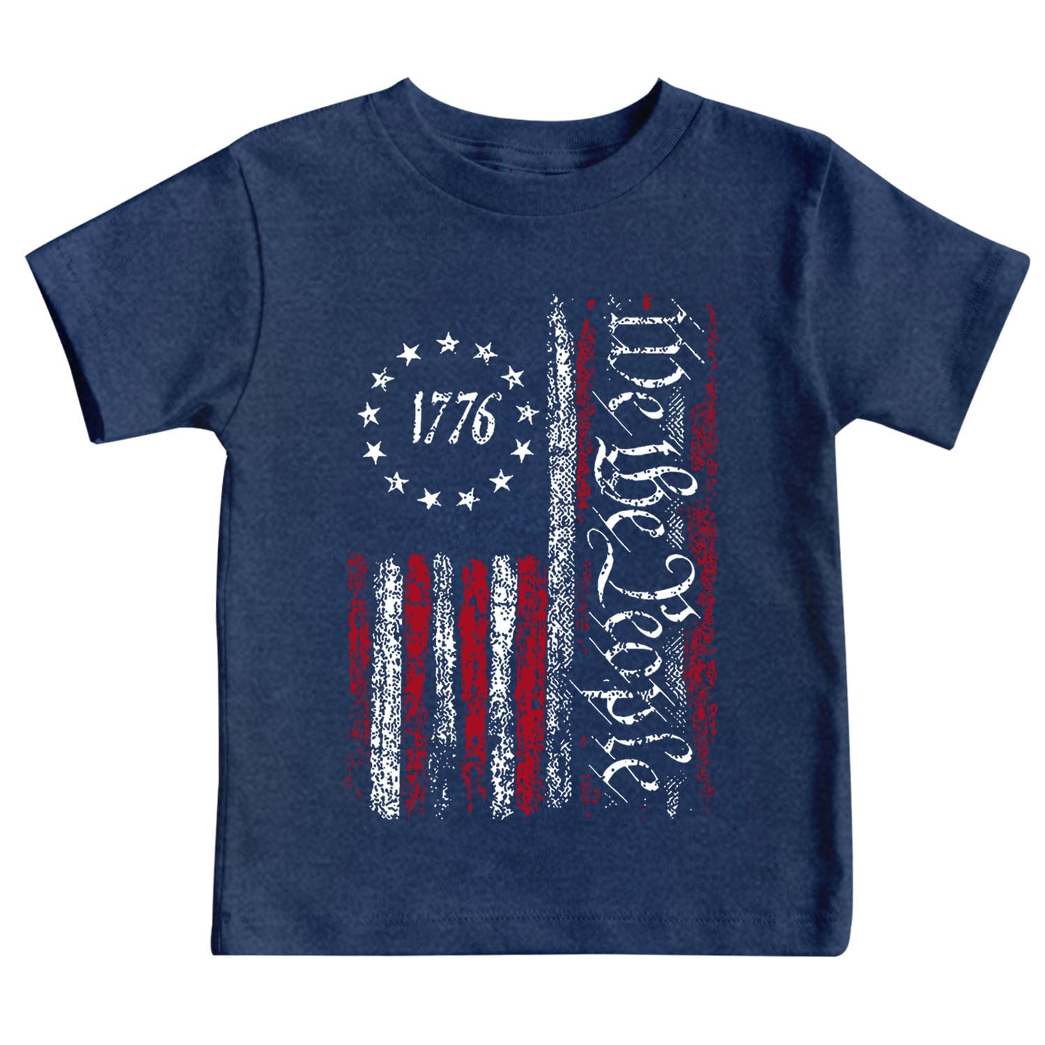 4th of July Shirts Toddler Boys Girls American Flag USA T-Shirt Kids Patriotic Tee Tops
