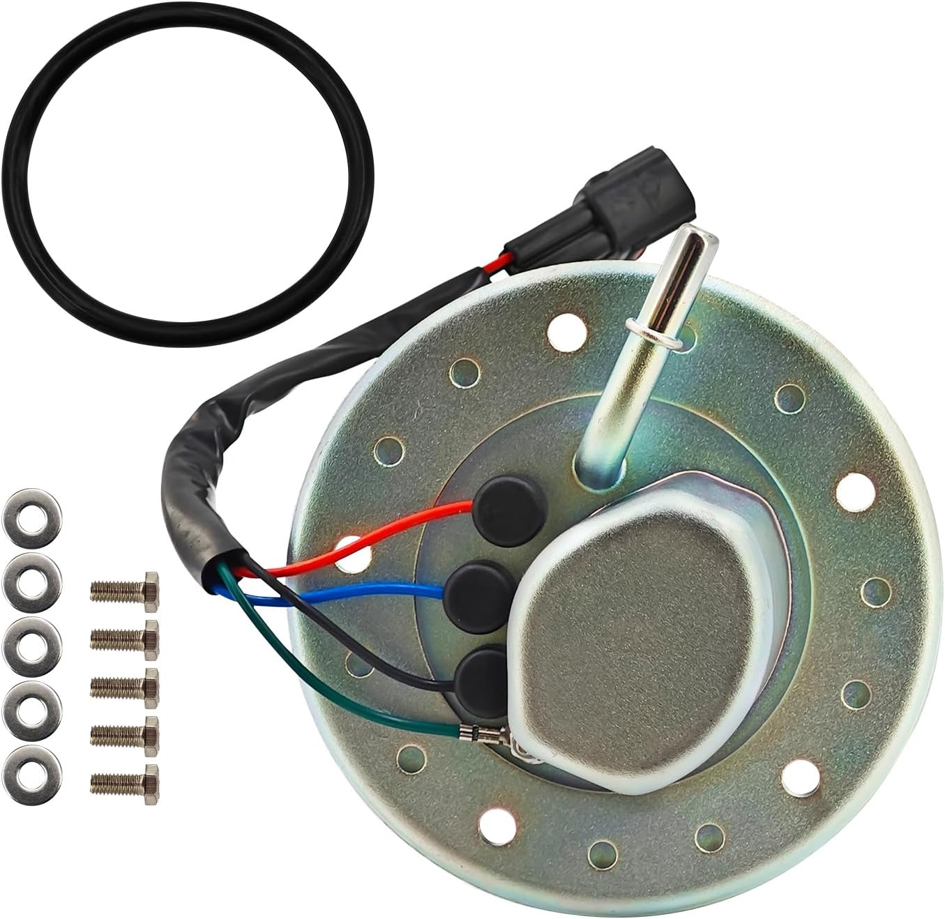 15100-16G00 Fuel Pump Assembly Compatible with SUZUKI SV650 SV650S 2005–2009, for SV650S ABS 2008–2009, for SV1000 2003–2005, for SV1000S 2003–2007 Replace #1510016G00