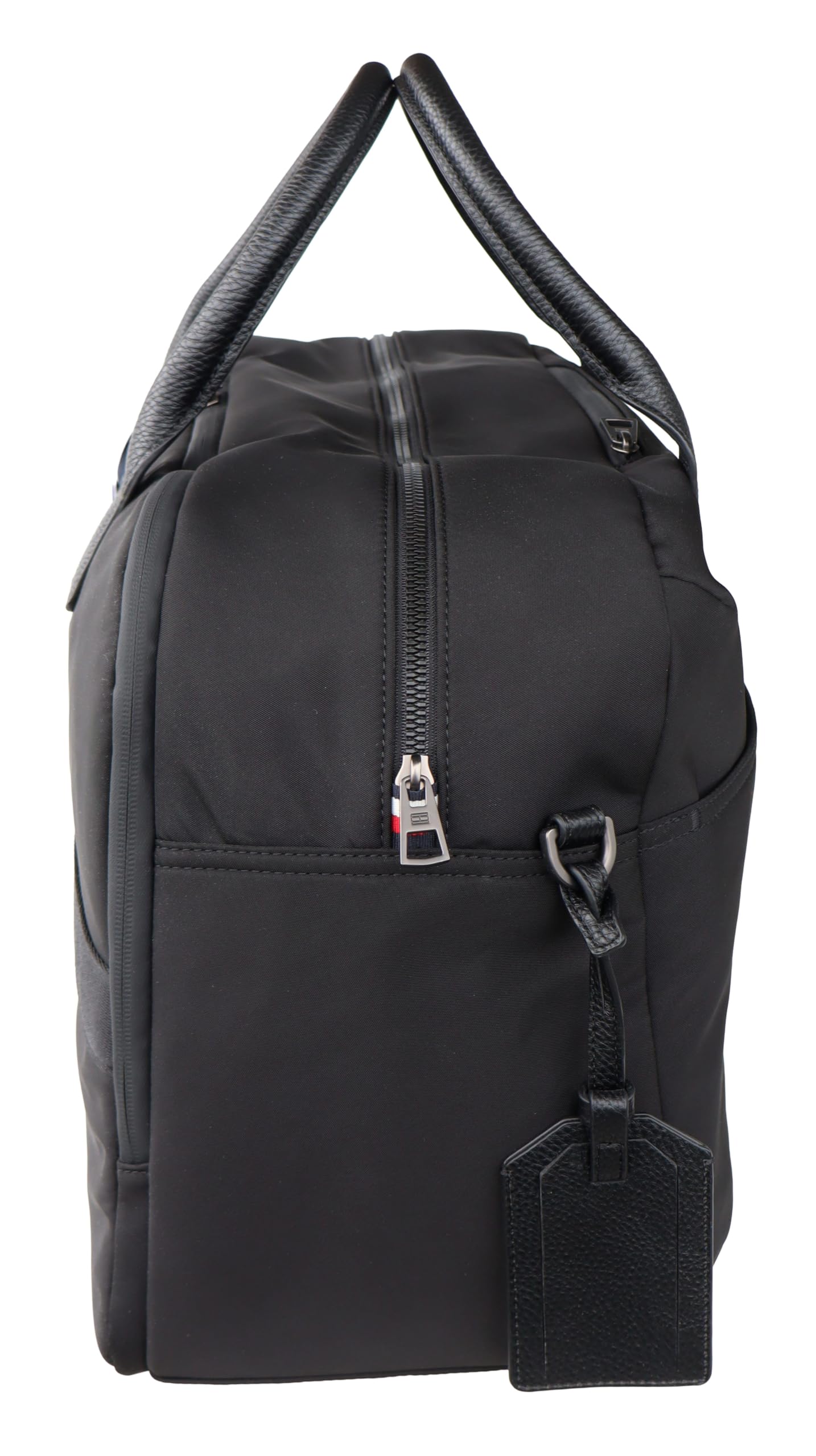 Tommy Hilfiger Weekender - Bolsa de deporte (nailon), color negro