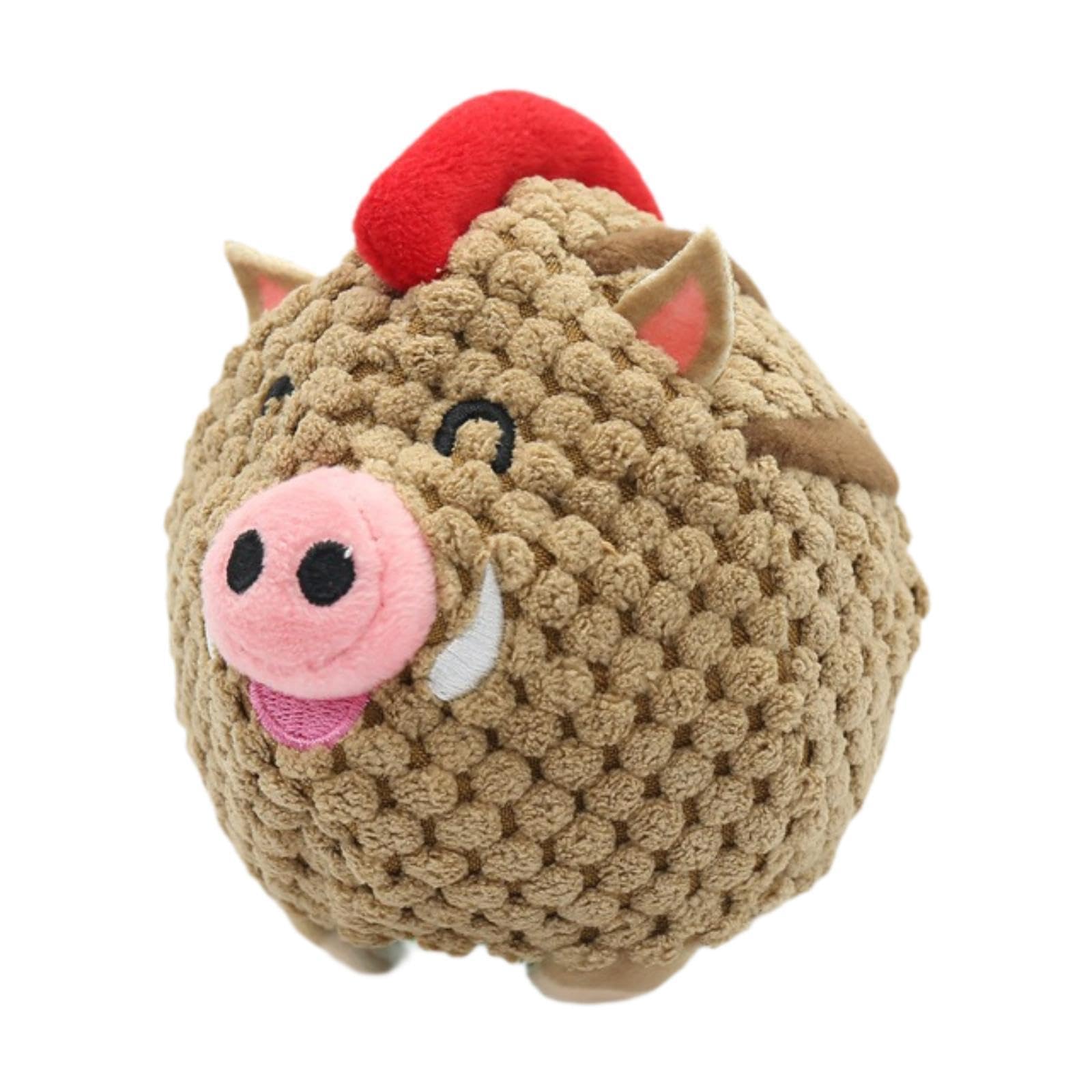 Balle couineuse pour chiens avec sifflet interactif et portable