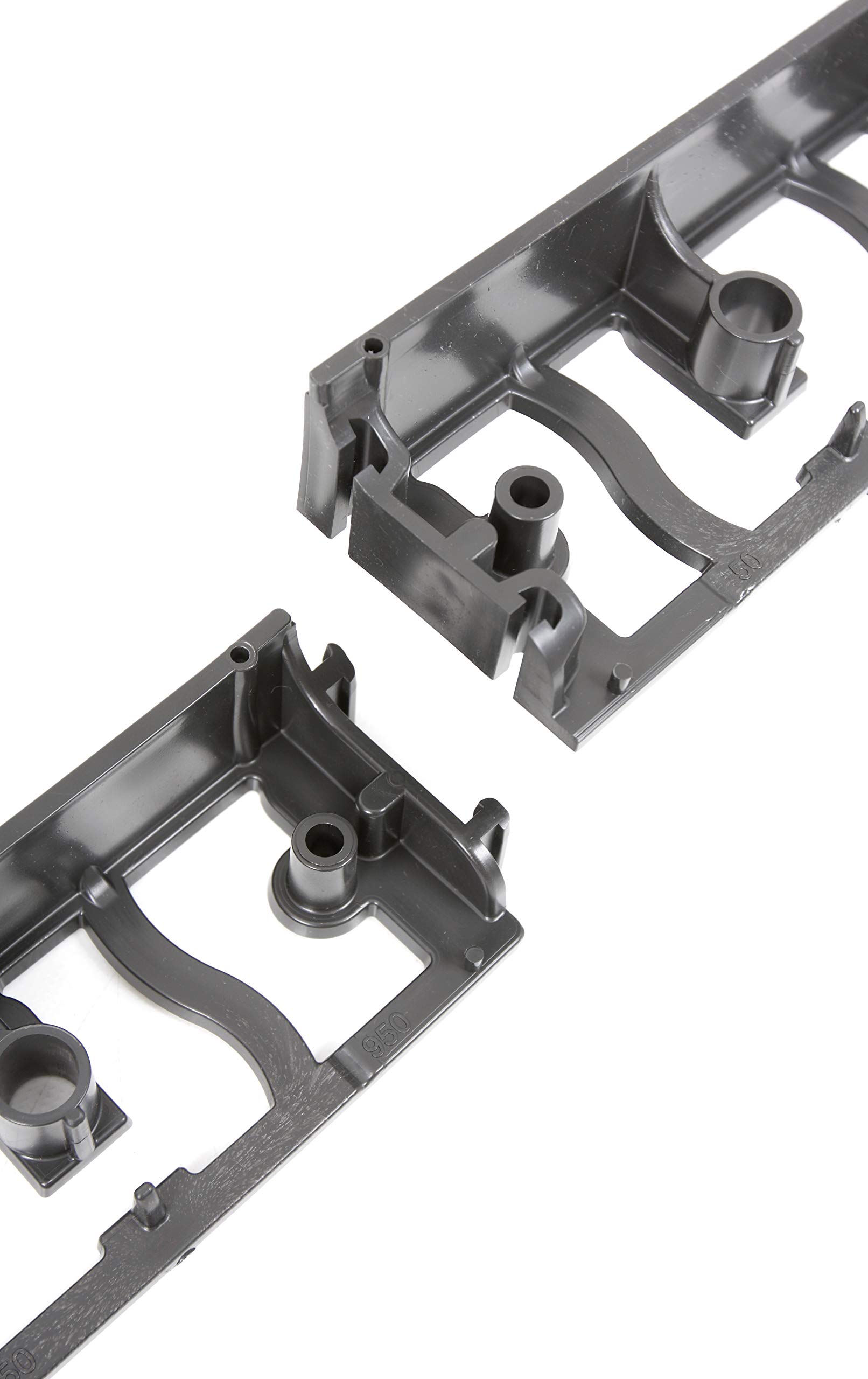 GARDENIX Krawędź trawnika, obrzeże rabatki, obrzeże kostki brukowej, krawędź do koszenia + 3 gwoździe na metr (obrzeże trawnika 45 mm x 80 mm, 8 metrów)