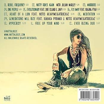 洋楽 Nattali Rize Rebel Frequency Rebel Frequency - YouTube