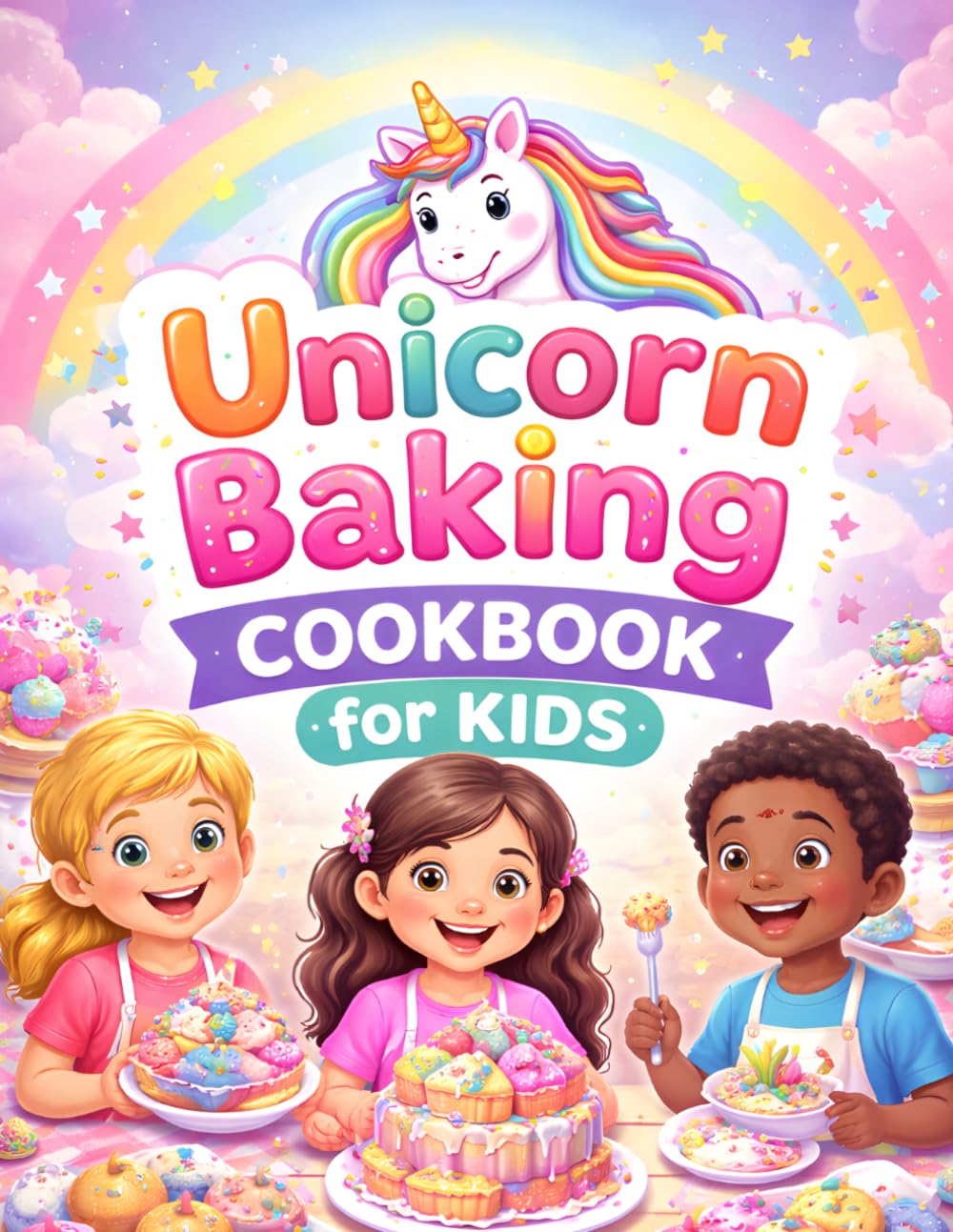 Unicorn Baking Cookbook for Kids: Magical, Colorful, and Easy Baking Recipes for Young Chefs