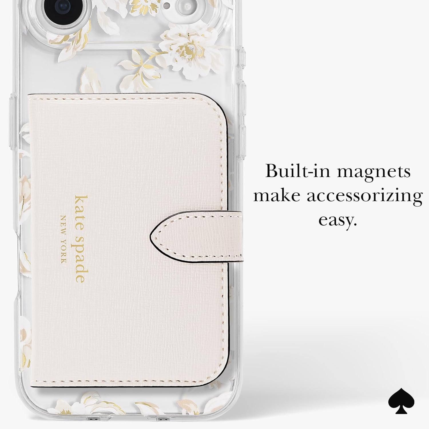 kate spade new york iPhone Air Case - Compatible with MagSafe - Designer Phone Case - Autumn Toile - Image 5