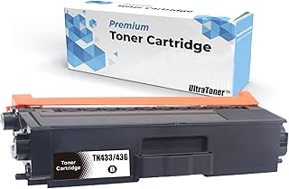 Ultra Toner® Compatible Extra High Yield Toner Cartridge (New Chip) Replacement for Brother TN433 TN436 TN-433 TN-436 TN431 BK/C/M/Y for Brother Printer HL-L8360CDW HL-L8360CDWT HL-L9310CDW MFC-L8895CDW MFC-L8900CDW MFC-L9570CDW (Black)