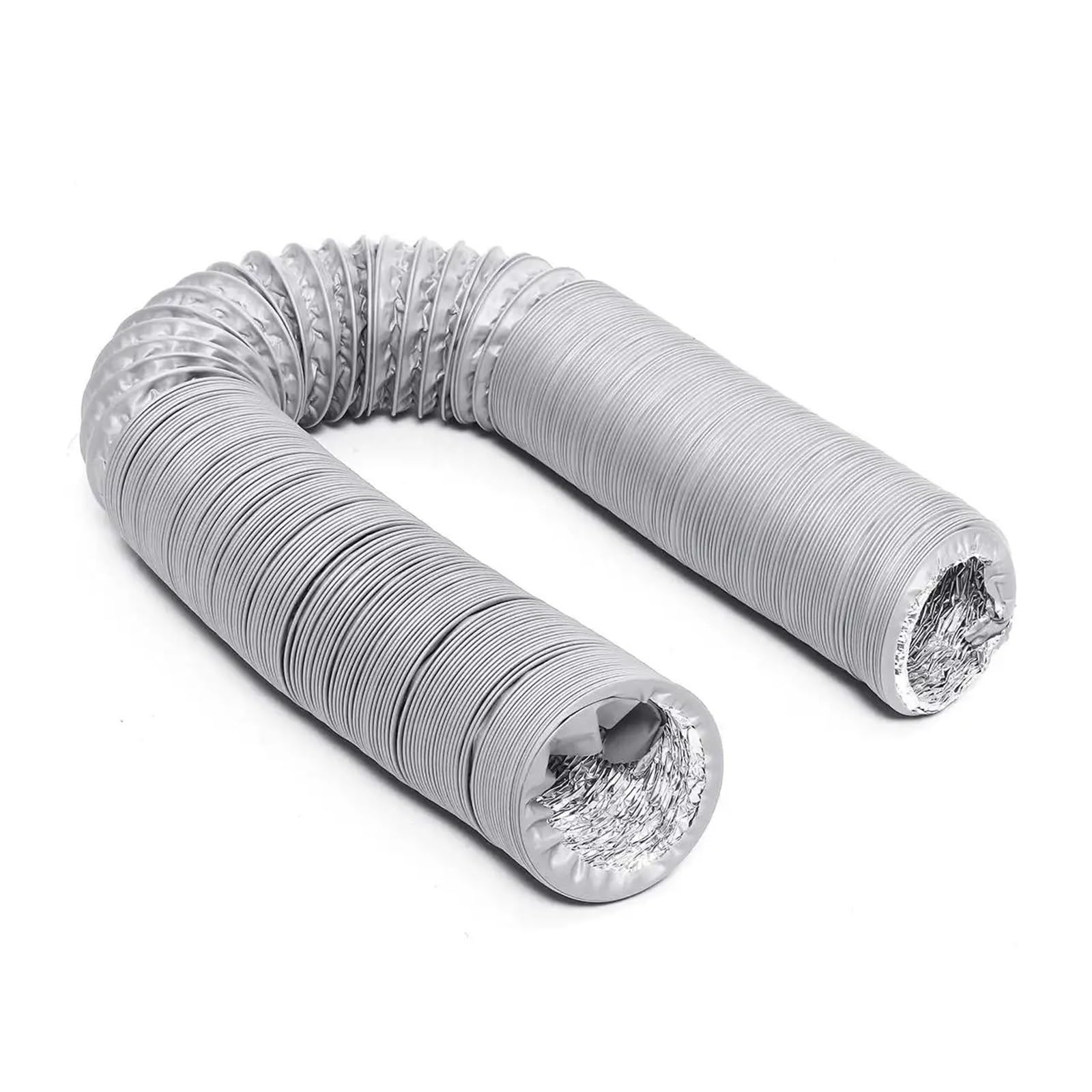 Tubo di scarico portatile flessibile per condizionatori d'aria, condotto da 6 m (80 mm, 100 mm, 110 mm, 130 mm, 150 mm) per soluzioni di raffreddamento efficienti per casa e ufficio