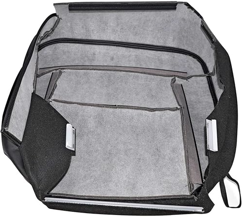 Miniatura 6 de GXARTS Funda de asiento de repuesto para parte inferior del lado del pasajero, compatible con Ford 150 Lariat XLT Super Crew Crew Cab Single Cab