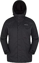 Mountain Warehouse Torrent Mens Waterproof Rain Jacket - Waterproof Raincoat, Lightweight Coat, Taped Seams, Zipped Pocket...