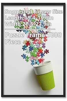 Amazon | ジグソーパズル 1000ピース フレーム付き 20 x 27