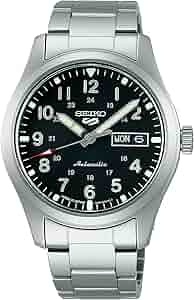 Amazon.com: SEIKO SRPJ81 Men's Analog Mechanical Watch - Black