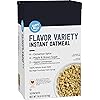 Amazon Brand - Happy Belly Instant Oatmeal, Variety Pack, 14.6 ounce (Pack of 1)