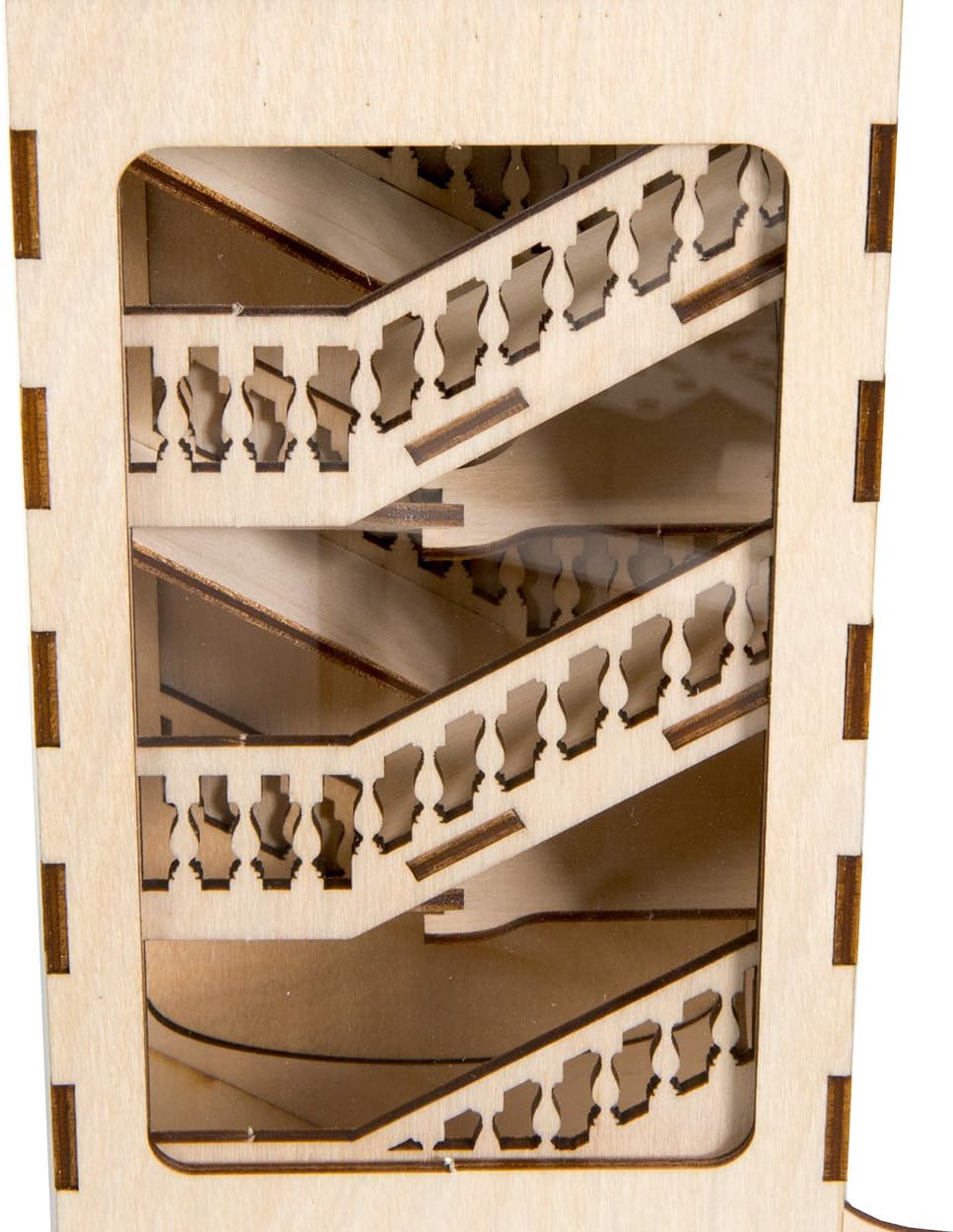 The Broken Token Modular Dice Tumbler Stair - Wooden Dice Tower