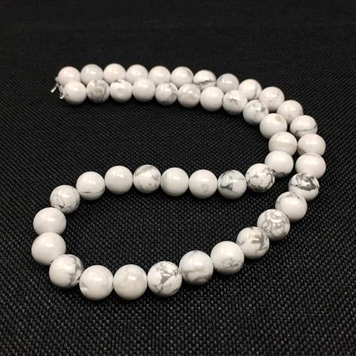 Miniatura 34 de Cuentas de piedra para hacer joyas, piedras preciosas naturales redondas sueltas espaciadoras para pulseras, collares y aretes, Piedra Kit