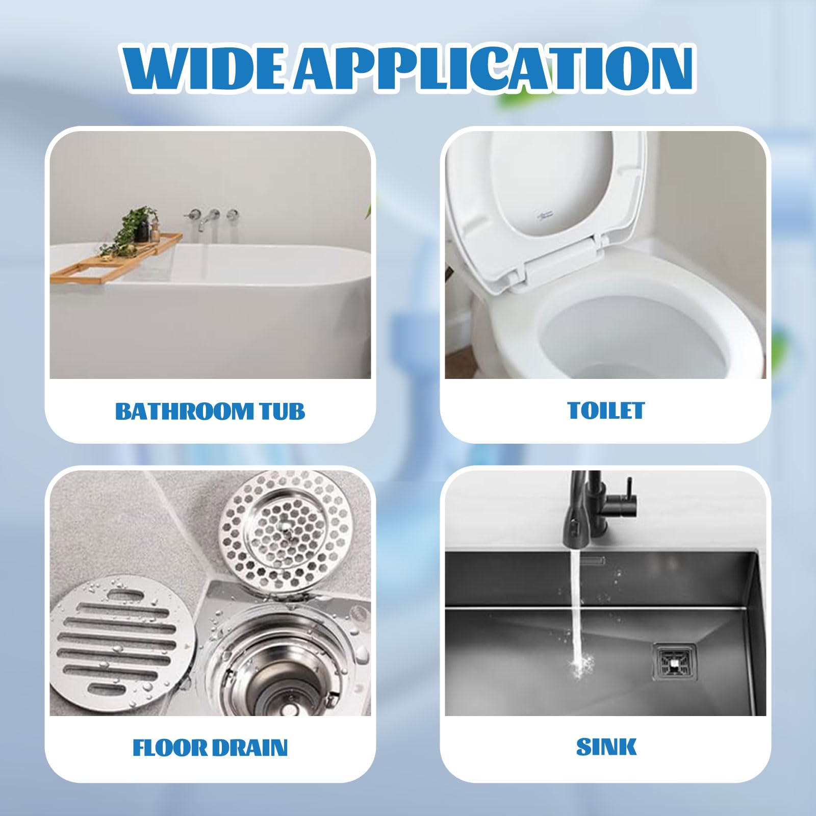 Drainelix Abflussreiniger, 2026 Abflussreiniger Schaum Extra Stark, Hochwirksamer Rohrreiniger Mit Aktivschaum für Waschbecken, Toiletten 110g (1 flasche)