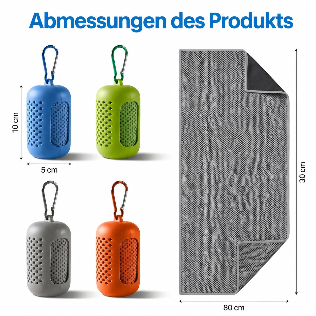 6x Kühlendes Handtuch,nacken kühltuch,Tragbares kühlhandtuch,Cooling Towel | Kühltücher Sporthandtuch Kühlende Handtücher Fitness Outdoor Sports,für Yoga,Reisen,Laufen,weitere Aktivitäten