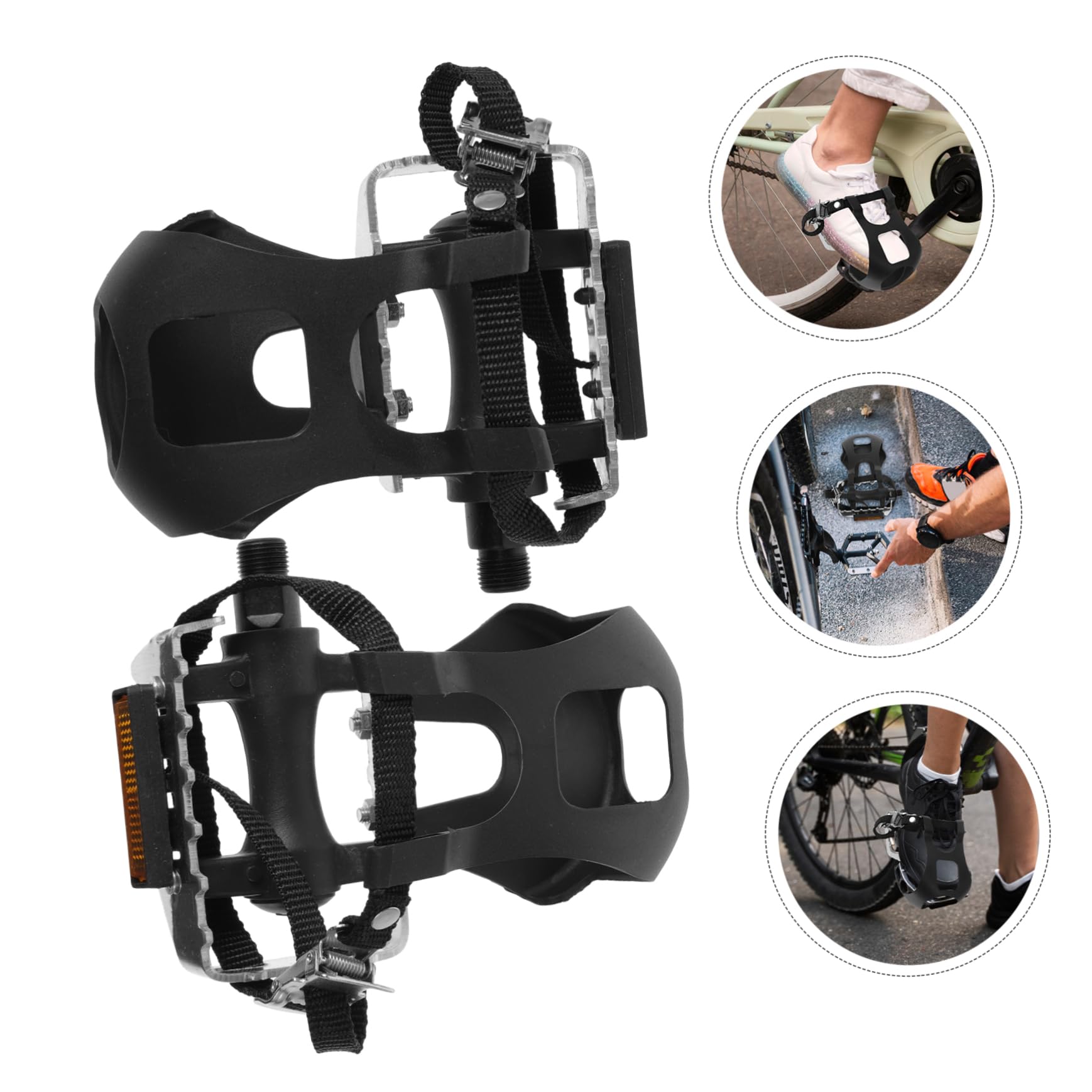 para Bicicleta Infantiles Antideslizantes Plataforma Ancha Resistentes y Accesorios de Recambio para Bicicletas de y de Unidades