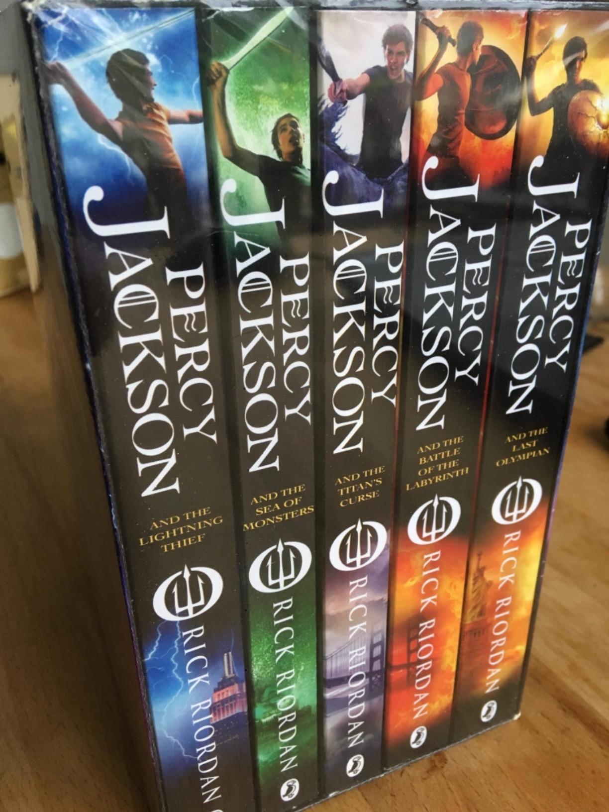 Percy Jackson 5 Book Set Collection RRP £34.95 ( Percy
