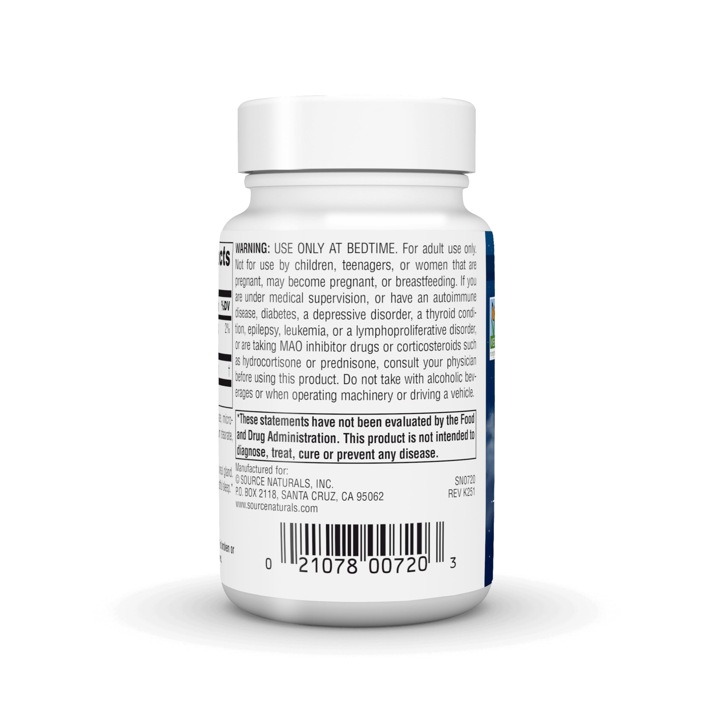 Source Naturals Melatonin, 1 mg, 200 Tabs — Amazon image 4