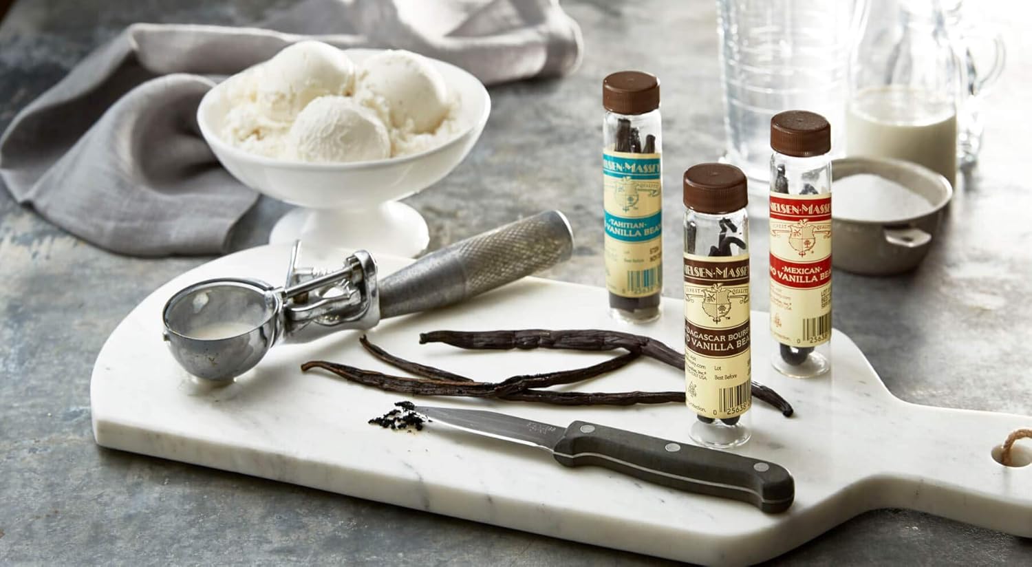 Nielsen-Massey Mexican Vanilla Beans for Baking and Cooking, 2-Bean Vial
