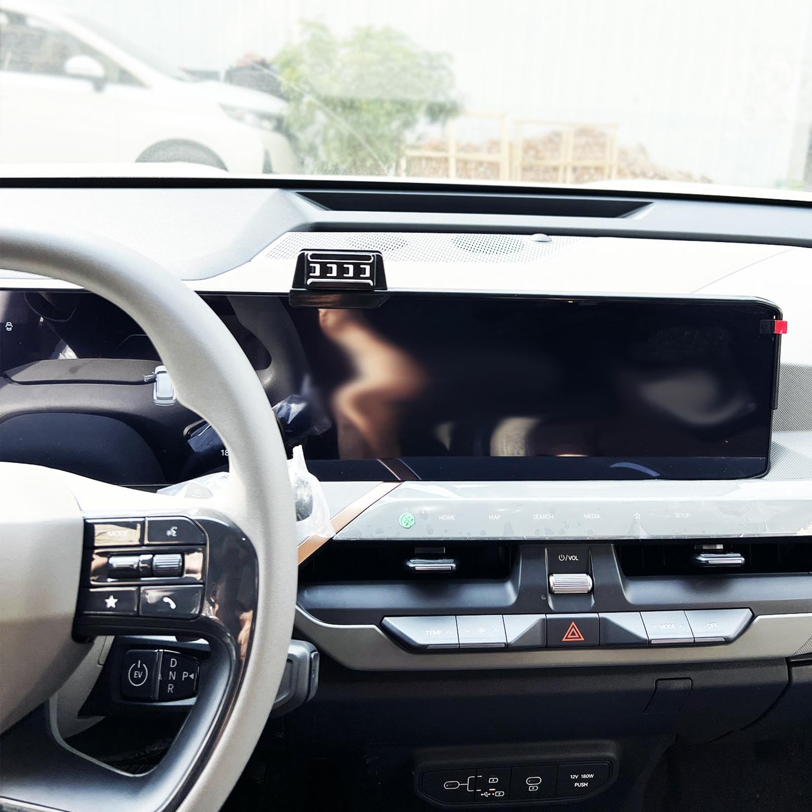 Soporte Móvil Coche para KIA EV5 2024-2025, Soporte para teléfono móvil de Coche con Clip para Rejilla de ventilación del Aire Acondicionado LHD