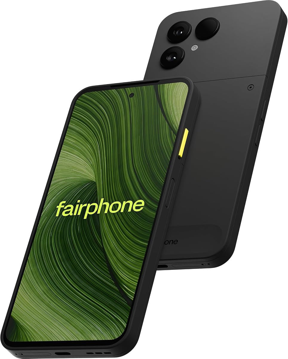 FAIRPHONE Das Fairphone (Gen. 6) 256GB (Horizon Black, Android 15, 8GB)