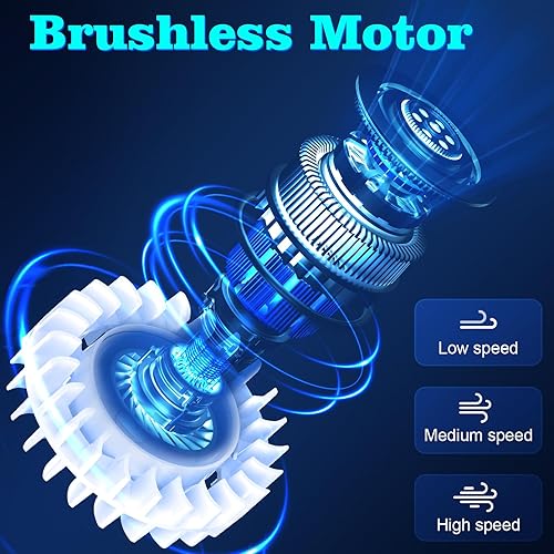 Miniatura 3 de K KERNOWO Linterna frontal LED recargable, lámpara de cabeza súper brillante, faro con luces rojas de advertencia, luces delanteras para frente,