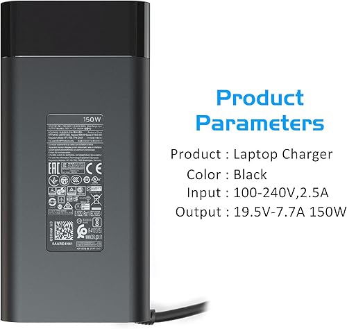 Miniatura 7 de Cargador de CA de 150 W apto para HP Zbook 15 16 17 15u 15v G3 G4 G5 G6 G7 G8 G9 ZBook Studio G4 G5 G7 G8 G9 Victus 15 OMEN por 15 17 Pavilion