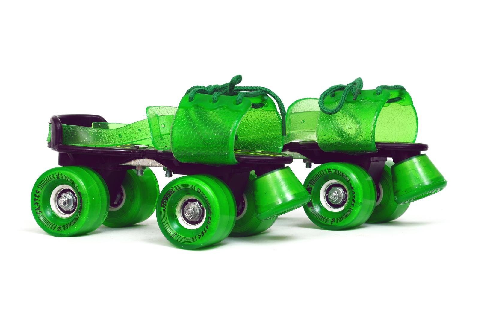 jaspo Kids Marshal Adjustable Roller Skates - For Age Group 6 To 14 Years (Greenoutdoor Wheel) (B078749JGG) Amazon Price History, Amazon Price Tracker