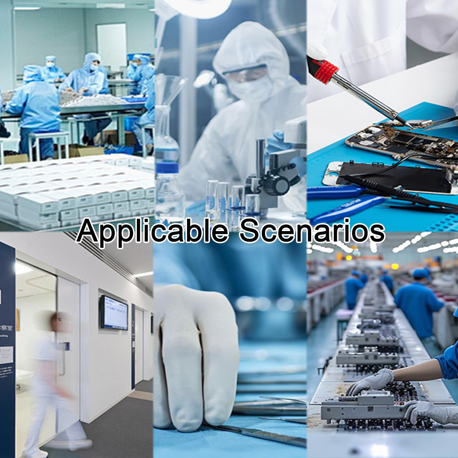 Tavolo da lavoro da laboratorio in acciaio inossidabile resistente con colonne reced, collegamento avvitato Triangu, piano di lavoro ispessito, piedini regolabili, elevata capacità di carico per uso