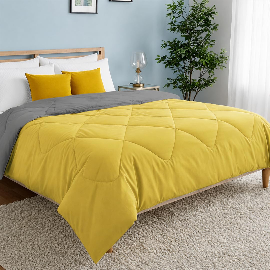HOMEMONDE Double Comforter - Reversible Microfiber -7