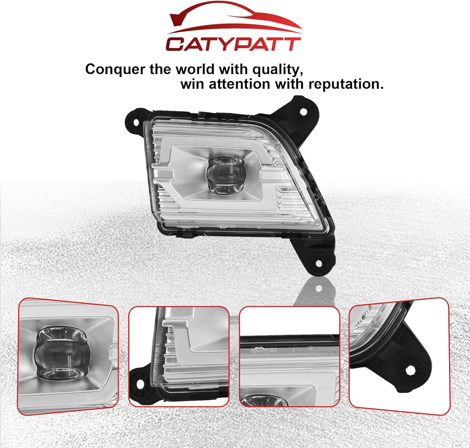 GM2592332 Front Bumper Fog Light Left Driver Side Enhance visibility for 2019 2020 2021 CHEVROLET SILVERADO 84509651