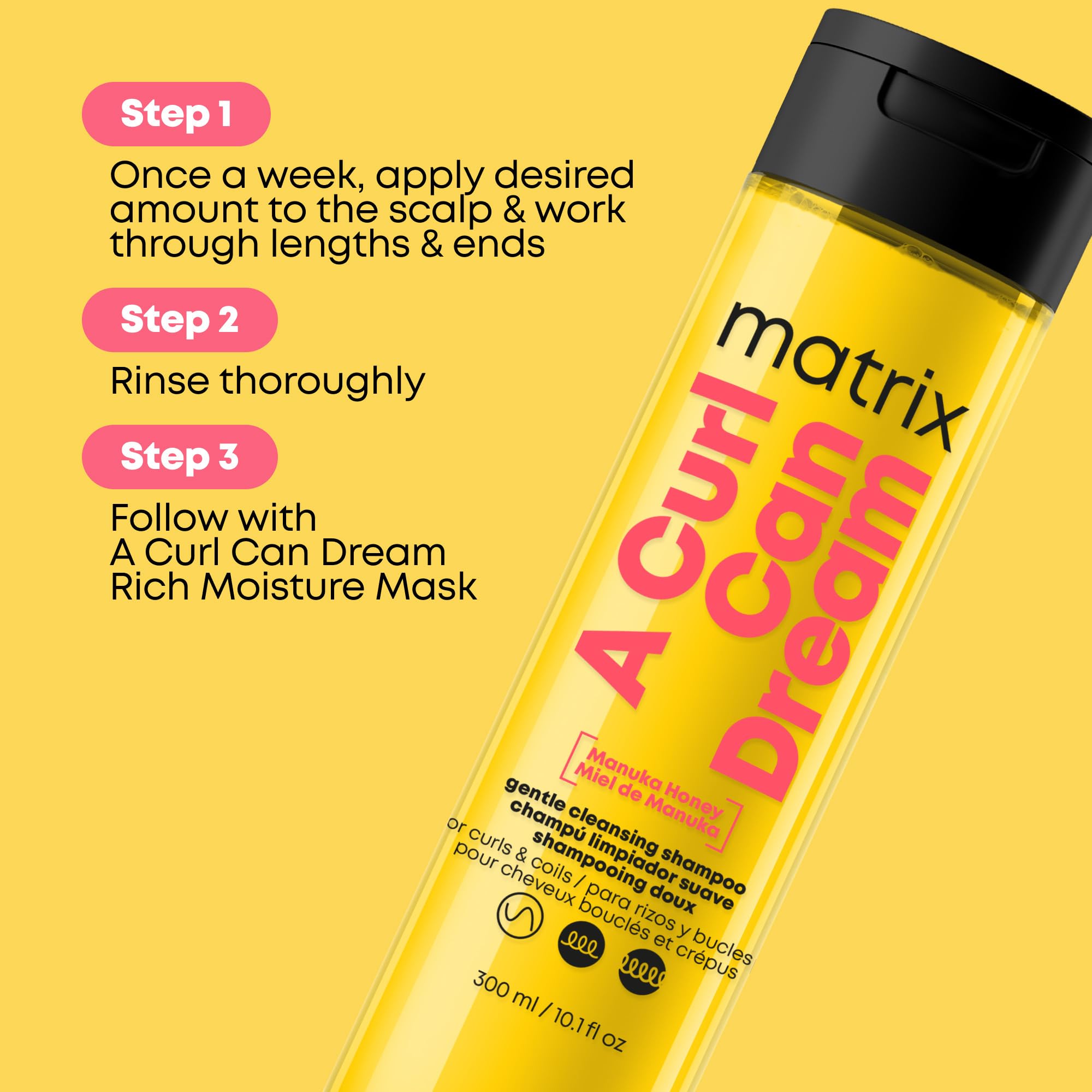 Matrix A Curl Can Dream Deep Cleansing Shampoo for Curly & Coily Hair
