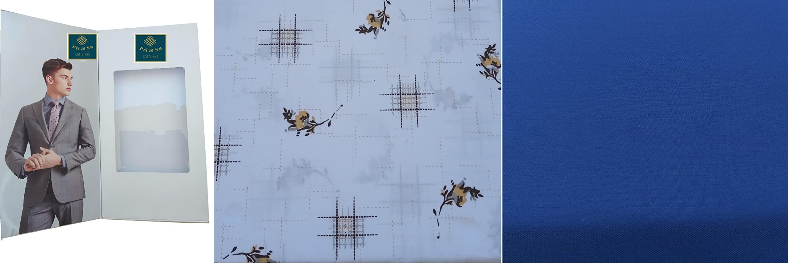 Pri & Su CottLinns Combo of Cotton Shirt 200012 & Trouser 90088-picture-21
