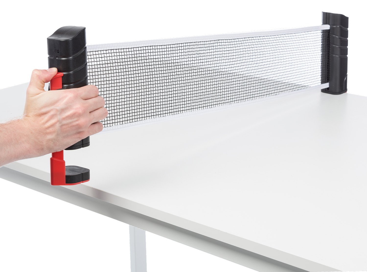 Idena Red de ping-pong extensible para mesa