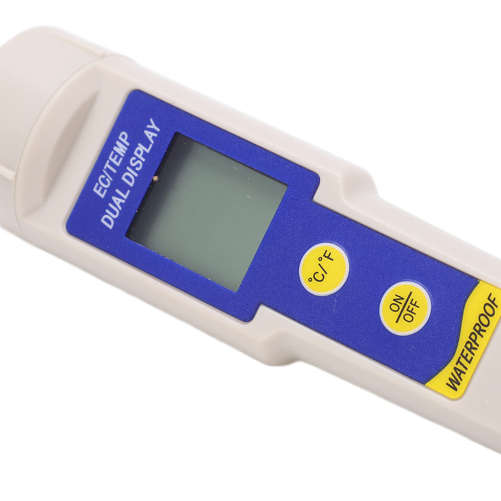 Tyenaza Soil, przenośny tester gleby Miernik temperatury EC z ekranem LCD Przełącznik ℃/℉ do roślin domowych na zewnątrz, ogrodu, trawnika, ogrodnictwa