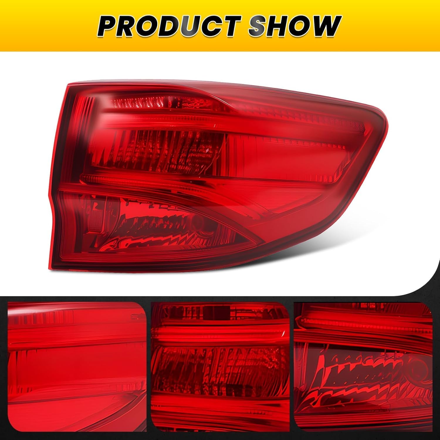 Right Tail Light Assembly Compatible with MDX 2014-2020 Passenger Side Rear Tail Lamp Brake Light 33500TZ5A02 AC2805103