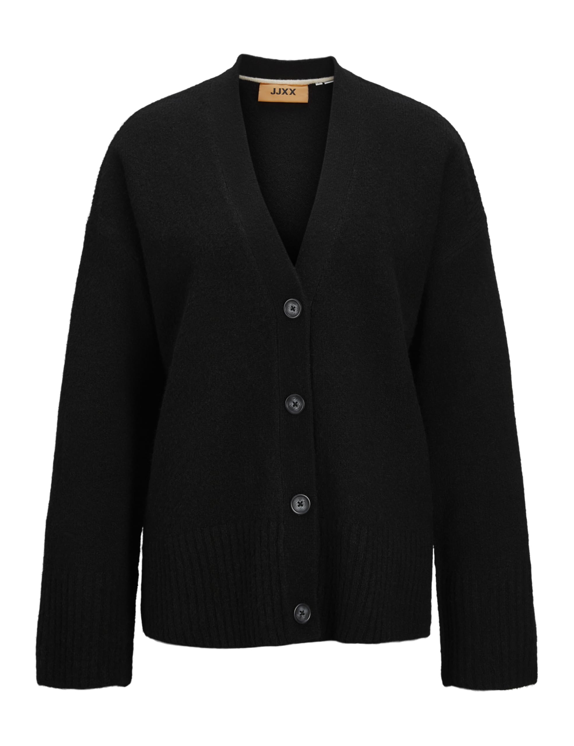 Jack & Jones Women's Jxiris Various Knit Cardigan, Black, M