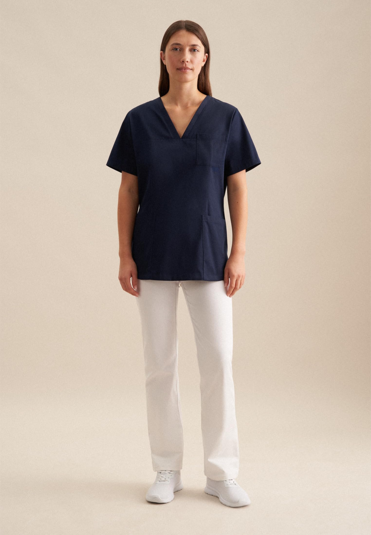 Seidensticker Damen Regular Fit Kasack Arbeits-T-Shirt (1er Pack)