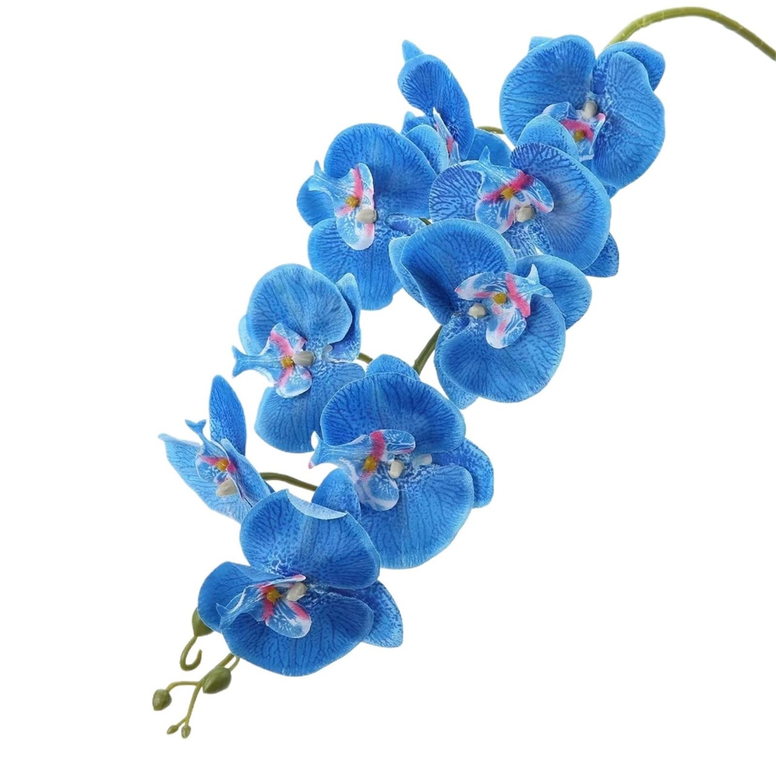 LSYHHXC Artificial Orchid 1Pcs Butterfly Orchid Artificial Flowers Fake Party Home Decor Garden Wedding Decoration Accessories