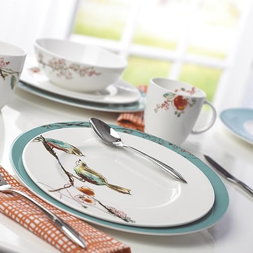 Miniatura 8 de Lenox vajilla de 4 piezas fina, servicio para 1, Plato de cena - redondo, Multicolor