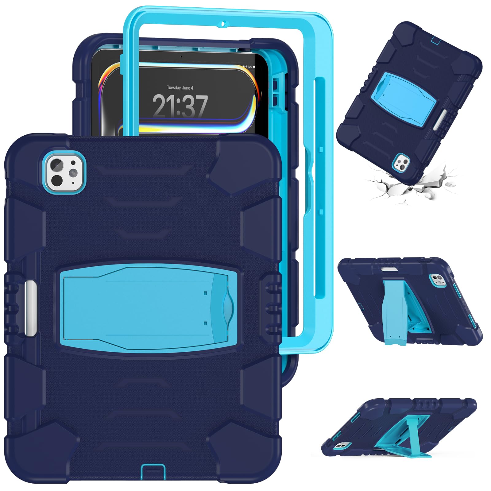 Coque iPad Pro 11 M4 antichoc évitez les chutes et perdez plus le stylet - 8