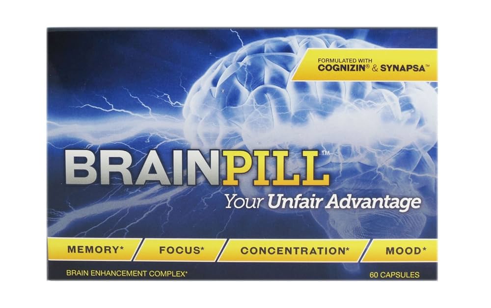 BrainPill Nootropic Supplement Bottle